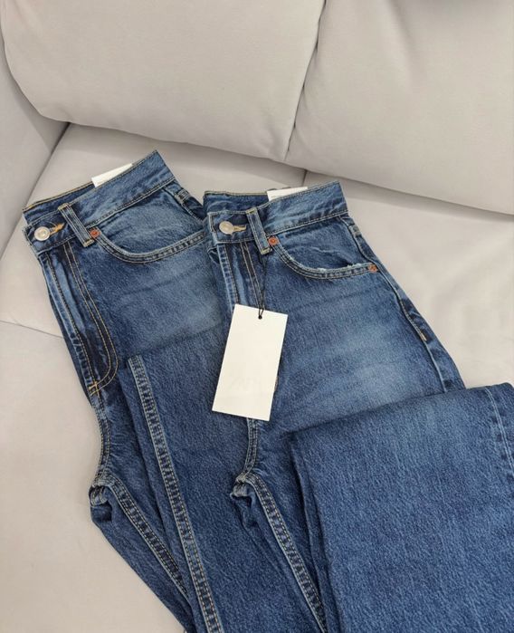 Джинси zara wide leg