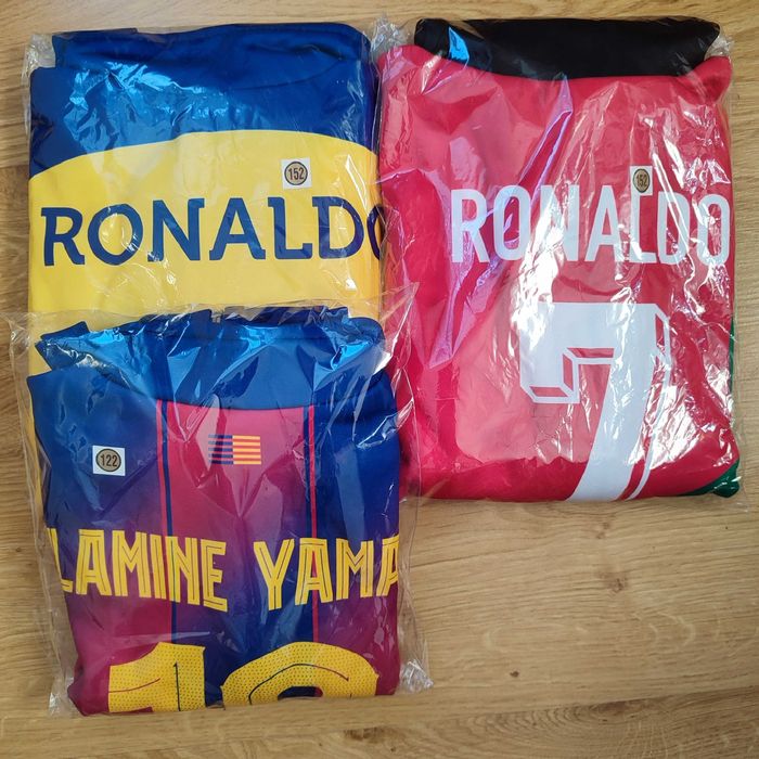 Bluzy Lamine Yamal Ronaldo NOWE ! Wyprzedaż Władysławowo ,Puck