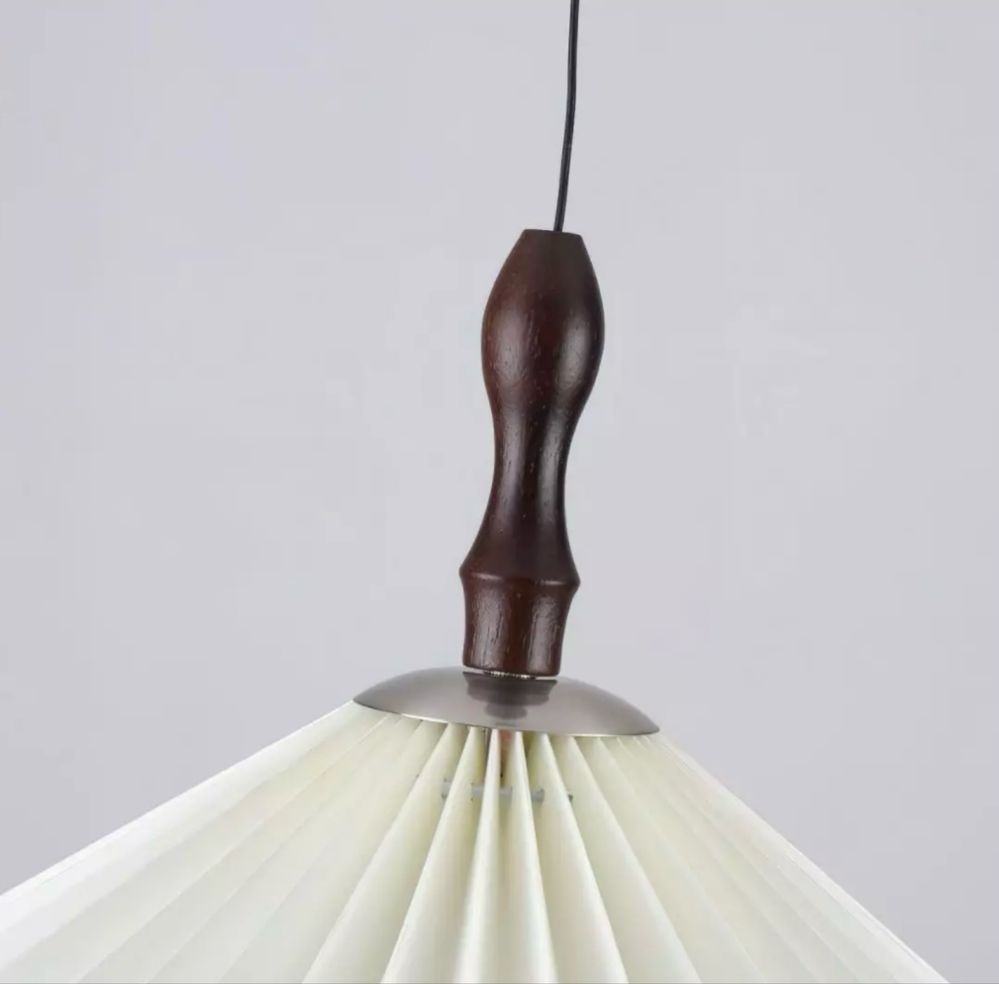 Lampa wisząca, lampy plisowana