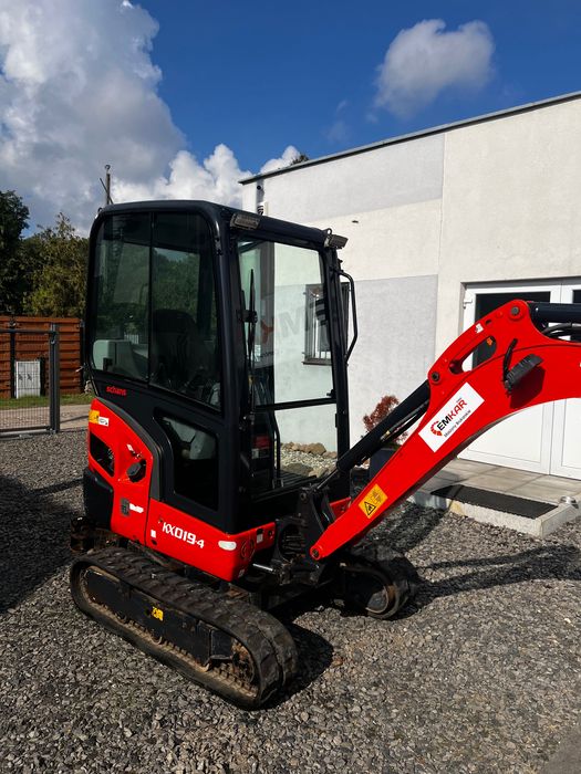 Kubota Minikoparka Kubota KX019-4  1 własciciel -  3 łyżki 2018