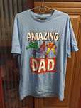 Футболка Мстители, Marvel, Amazing Dad, размер L
