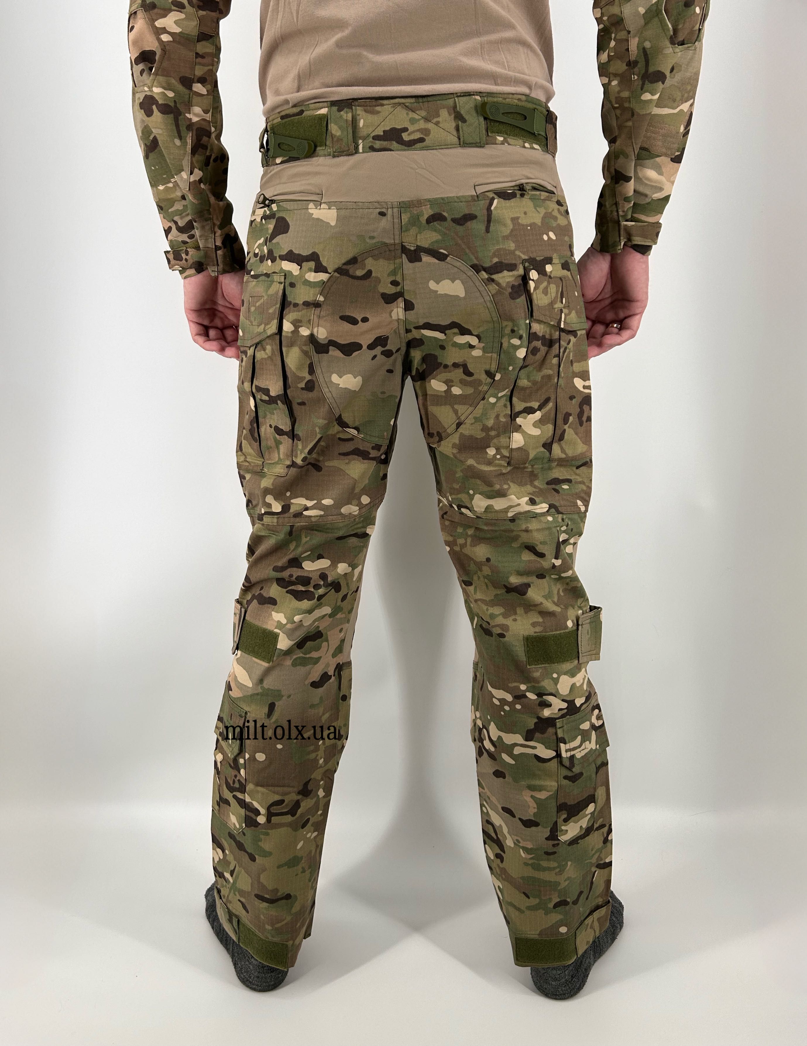 Тактические штаны мультикам с наколенниками multicam штани тактичні G4