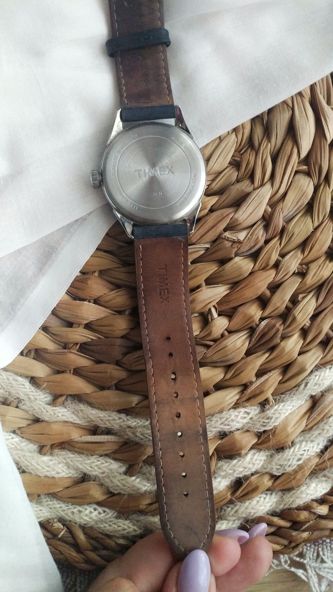 Zegarek Timex granatowy