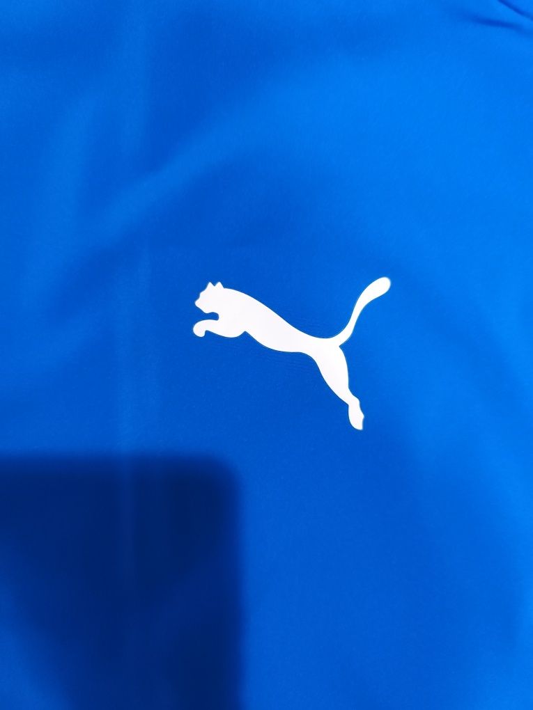 PUMA bluza dresowa Teamgoal Sideline niebieska nowa sportowa L/XL