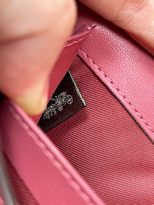 Шкіряна кожана сумка через плече крос-боді Coach оригінал