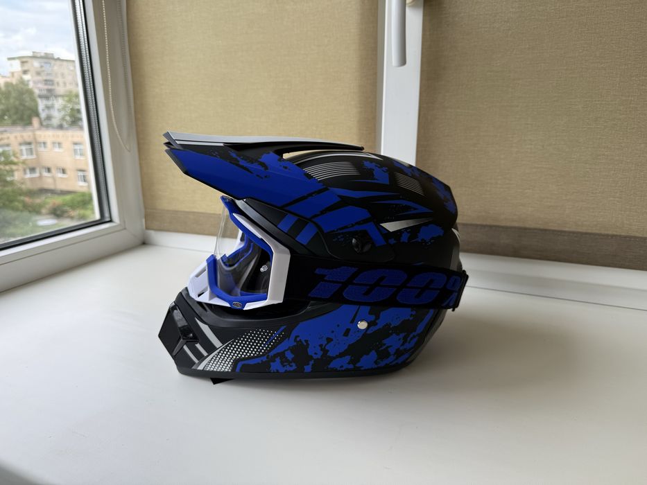 Мотошолом шлем для мотоцикла шолом мотоекіп кросовий єндуро