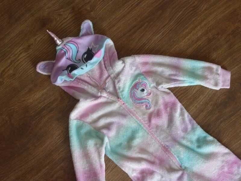 MY LITTLE PONY onesie kombinezon śpioch 110-116 strój jednorożec