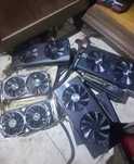 9 gráficas computador lote