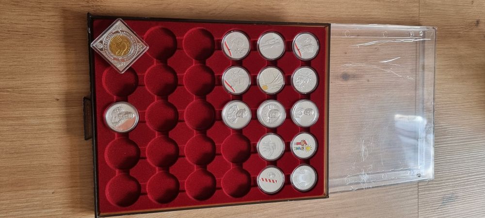 Komplet srebrnych monet kolekcjonerskich 10 zł - 2024 rok PLUS GRATISY