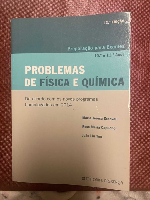 Problemas de física e química