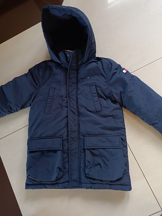 Kurtka chłopięca zimowa Tommy Hilfiger r.140