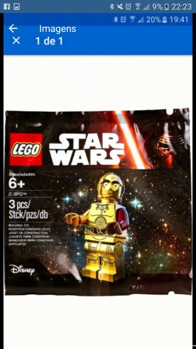 Lego Star Wars 4504 Millenium Falcon. Selado. + OFERTA polybag.