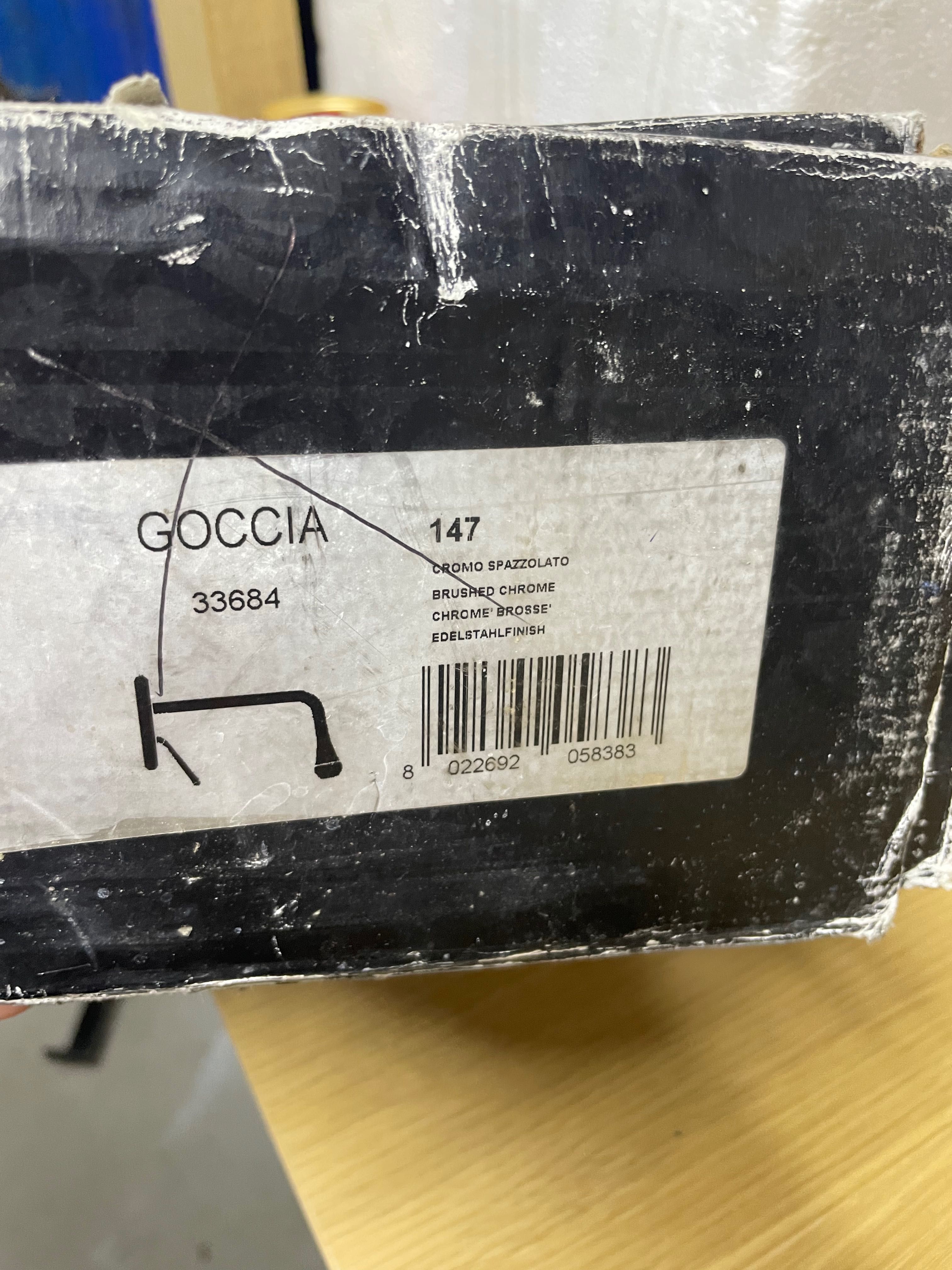 Gessi Goccia bateria umywalkowa podtynkowa 3384