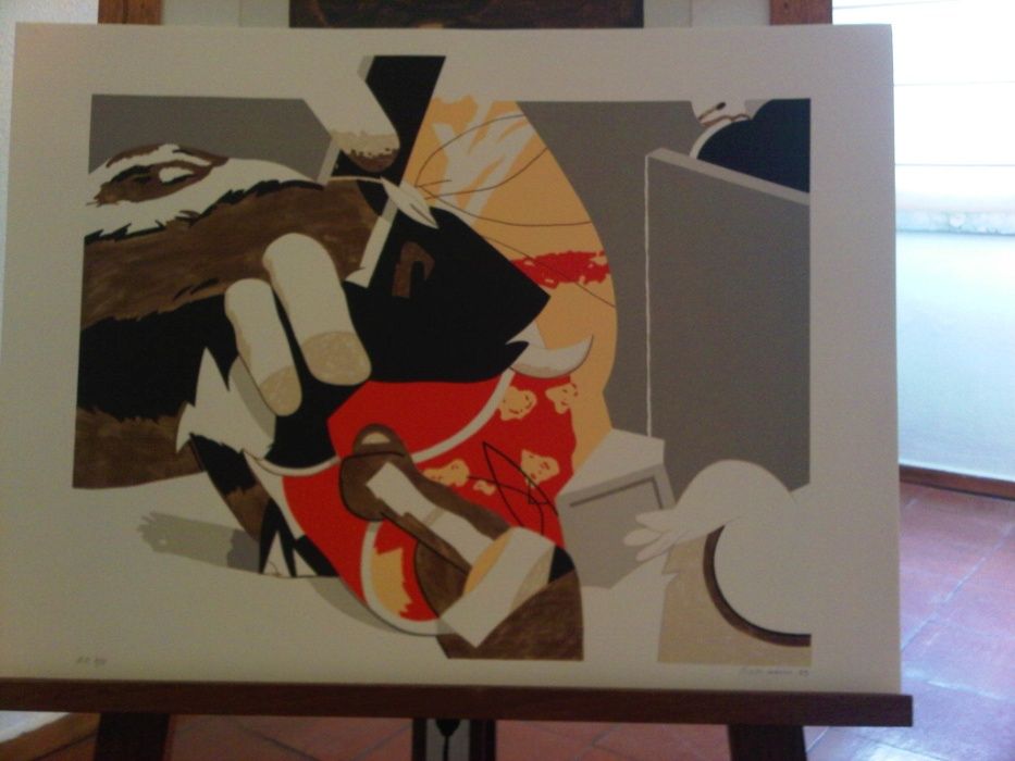 Serigrafia de Luis Pinto Coelho