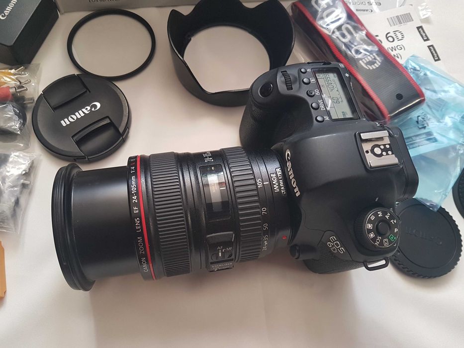 Canon EOS 6D + obiektyw ilość zdjęć 57 tys.
