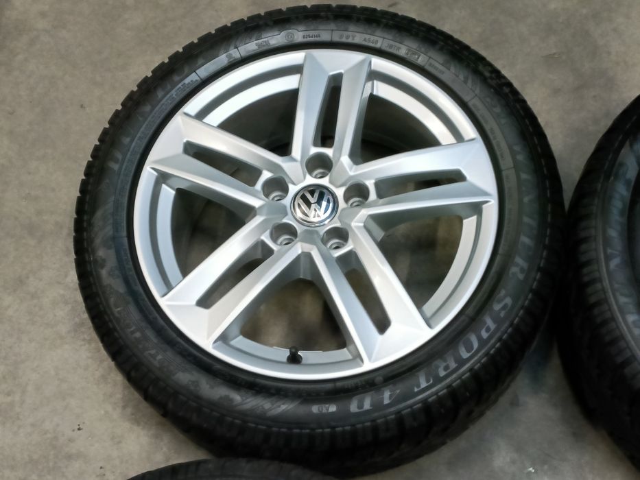Kola zimowe Alufelgi VW 17 cali 5x112 Passat Touran CC, Skoda Superb