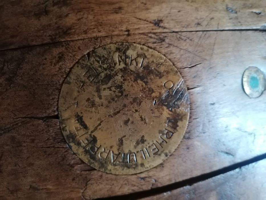 Stary zabytkowy dysk olimpijski olimpiada pamiątka sportowa