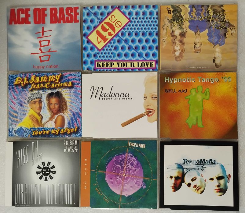 New 32. Фірмові CD Single, Maxi-Single - Усі диски по 120 грн.