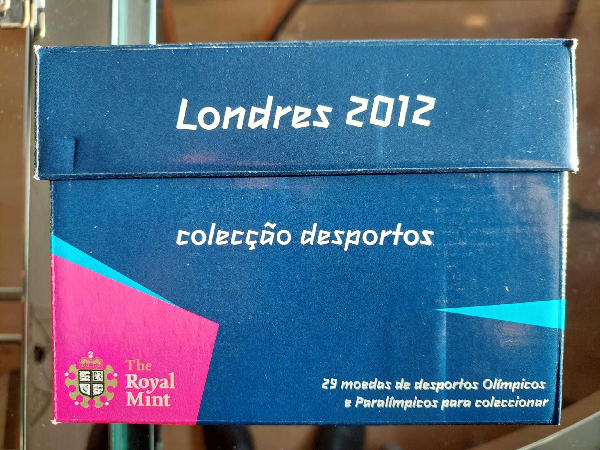 Coleção de Moedas Jogos Olímpicos LONDRES 2012