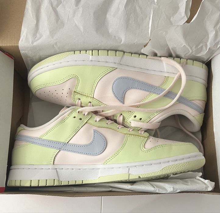 Dunk Low Green and Pink