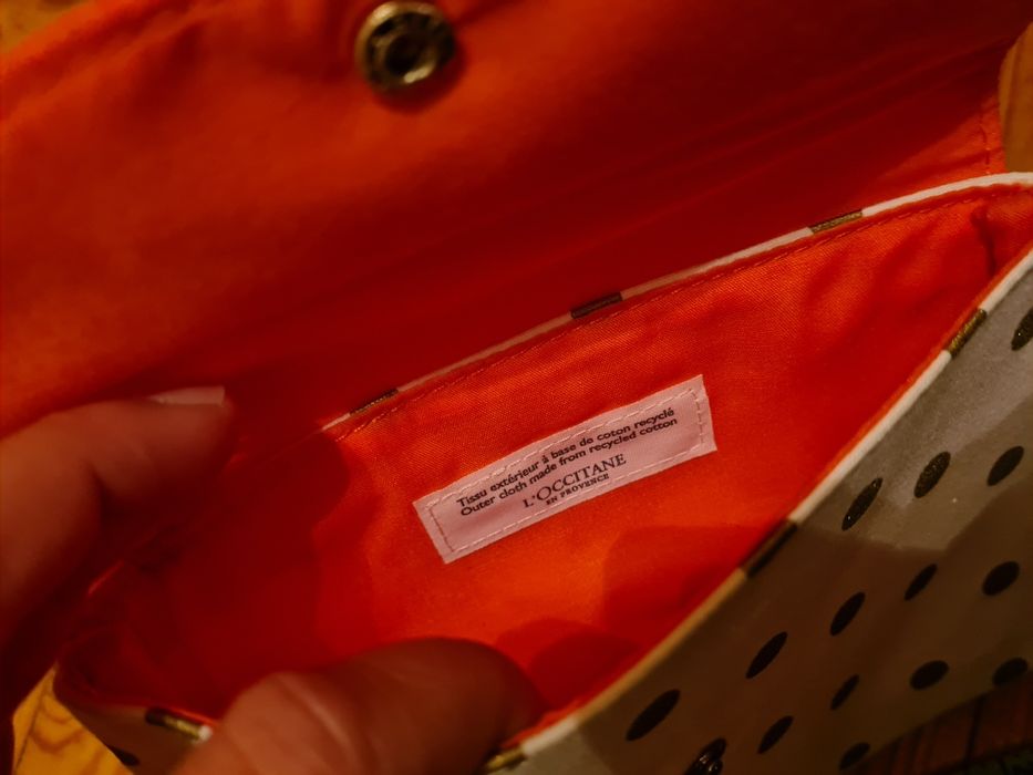 L'occitane kosmetyczka damska make up bag nowa kosmetyki wyjazd