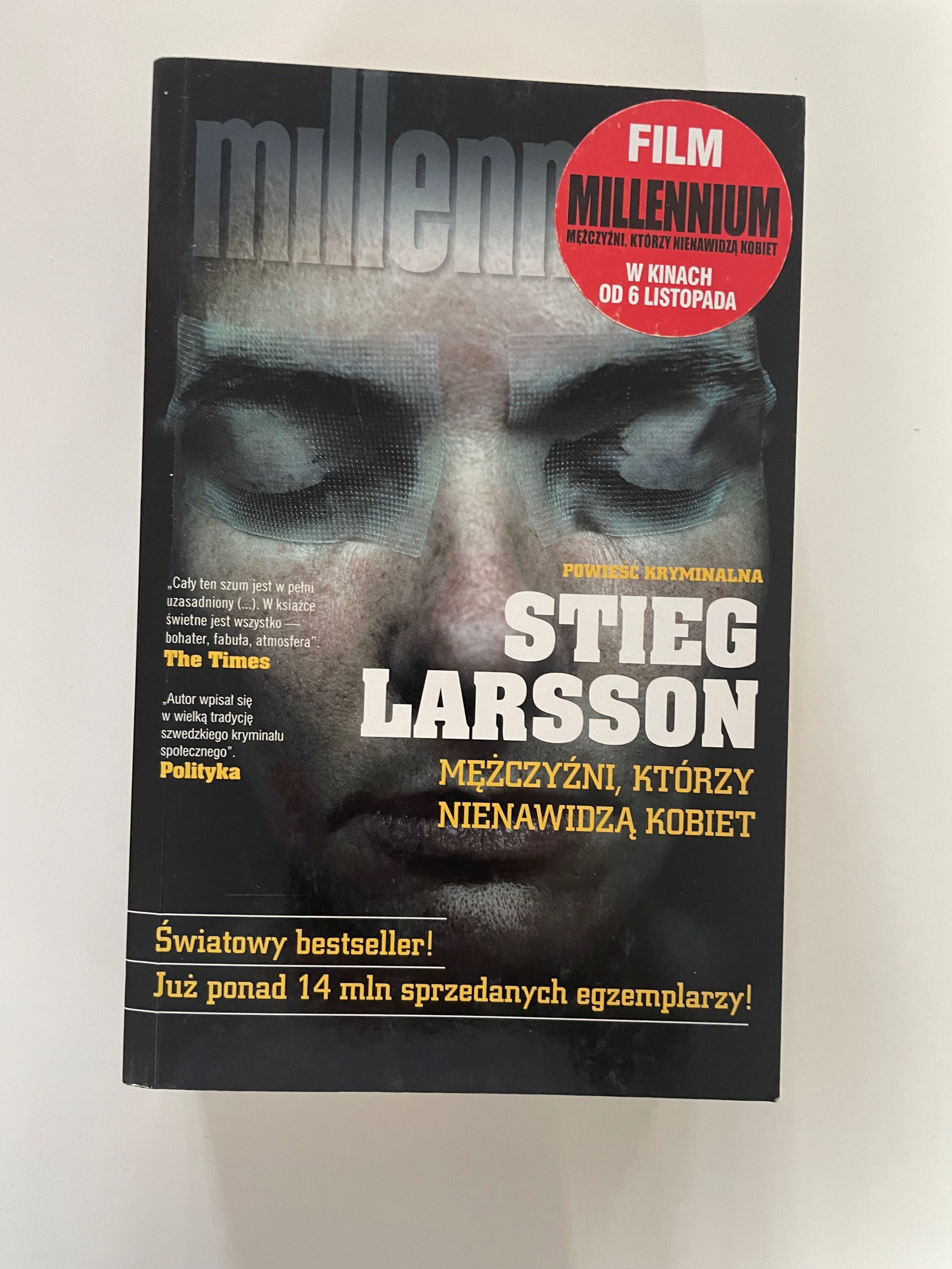 Stieg Larsson Mężczyźni, którzy nienawidzą kobiet Millennium