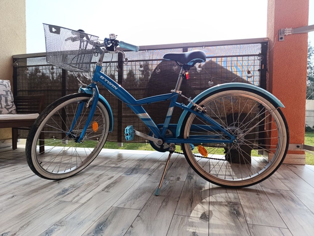 Rower Btwin 500, koła 24 cale