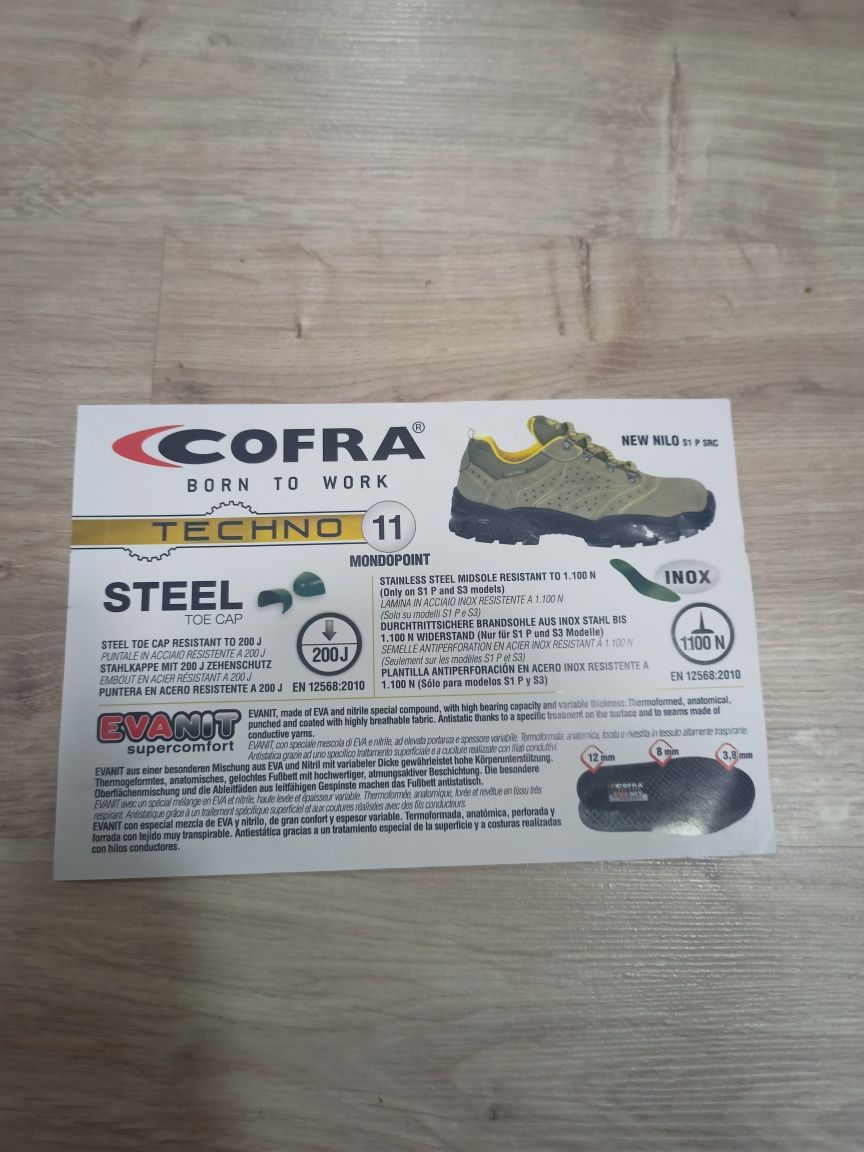 Продам рабочие ботинки фирмы Cofra