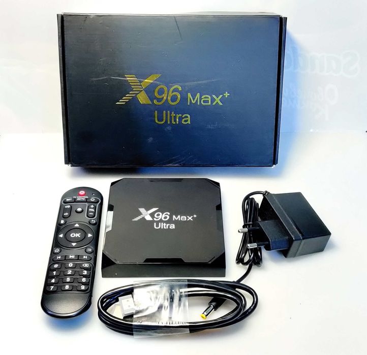 TV BOX X96Max Ultra 4/32Гб S905X4 Android 11 настроена*