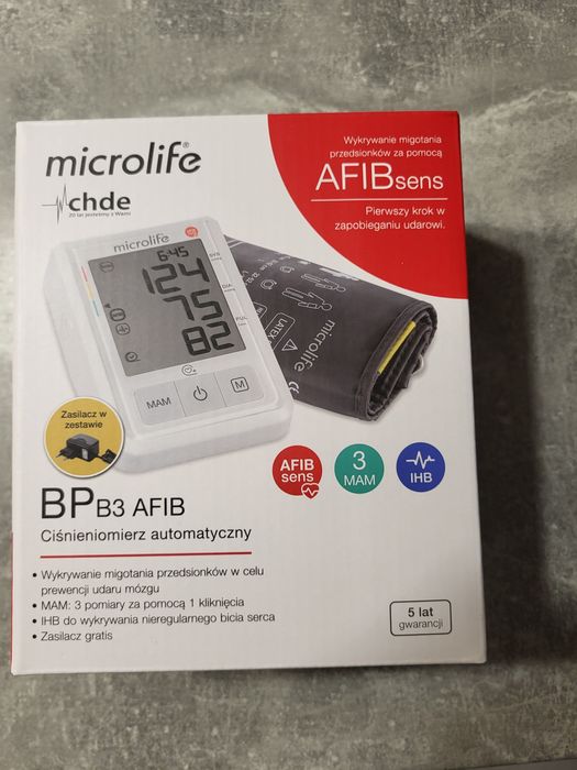 Ciśnieniomierz Microlife BP B3 AFIB