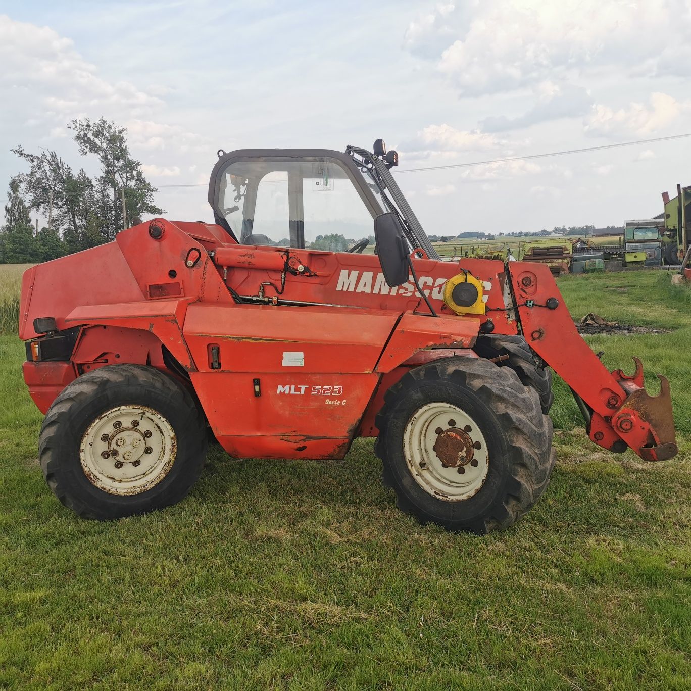 Ładowarka teleskopowa Manitou MLT 523 nie merlo 628 oryginał z Belgi