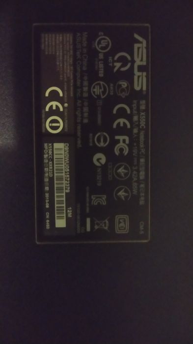 Asus x550c під ремонт
