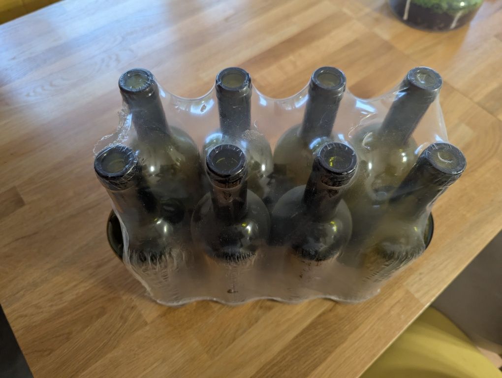Butelka na wino - zgrzewka 8 sztuk