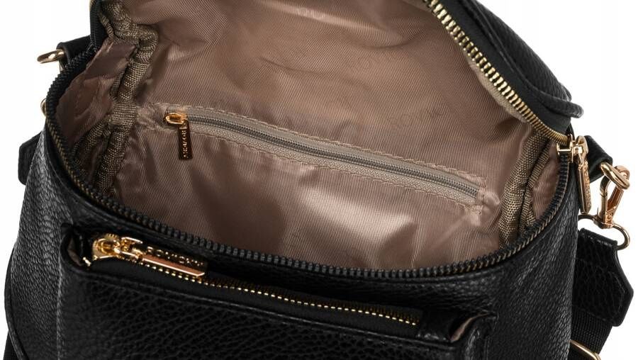 elegancka saszetka damska na ramię z dodatkową portmonetką - rovicky