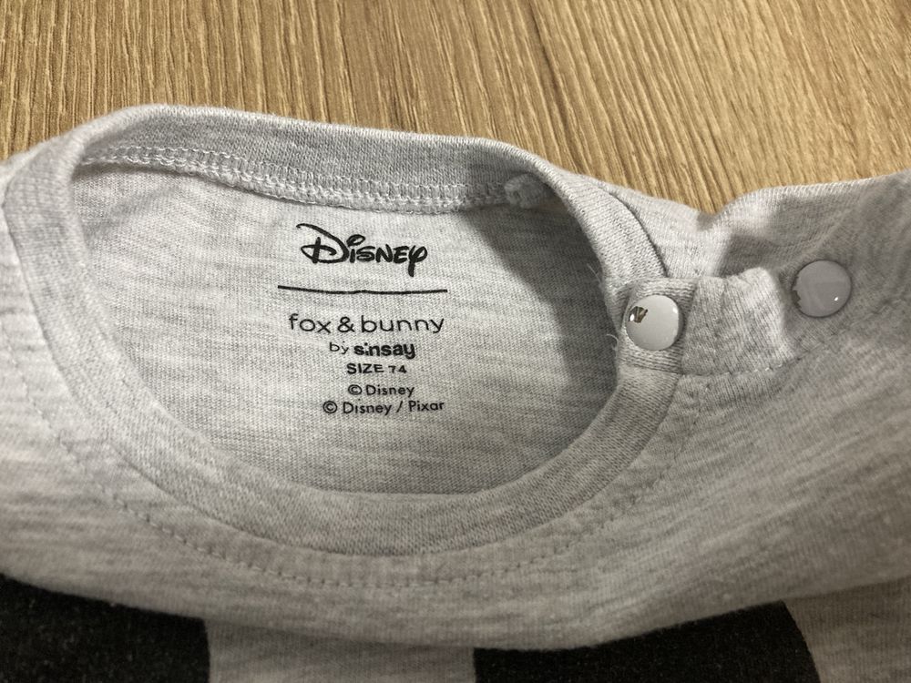 Bluzka z długim rękawem Fox&Bunny Disney, 74 cm.