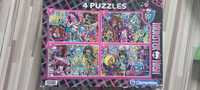 Puzzle Monster High 2x100, 2x180