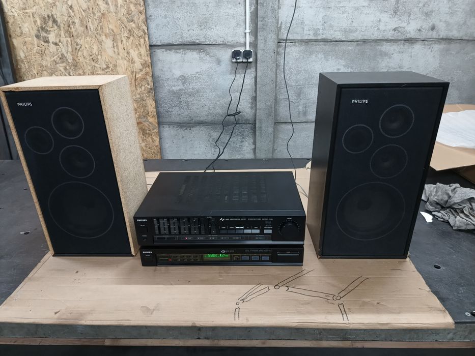 Wzmacniacz Philips fa 564 + tuner ft 564