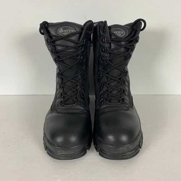 Кожаные ботинки вездеходы BATES Combat 44 - 45р Берцы Кордура Оригинал