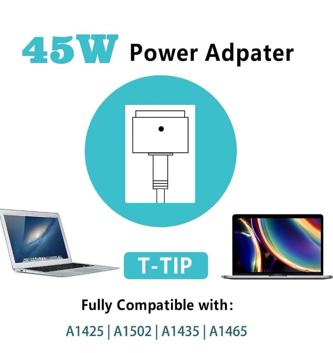 Ładowarka do APPLE 45W 14,85V 3,05A MgSafe2 T-type zamiennik