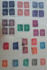 Filatelia selos Portugal ano 1943 - Caravela e Ciências agrárias