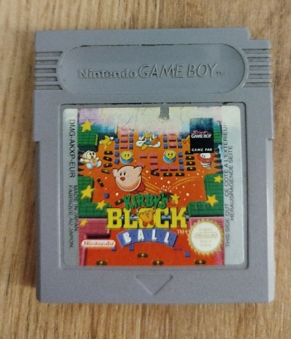 Kirby's Block Ball Nintendo Gameboy