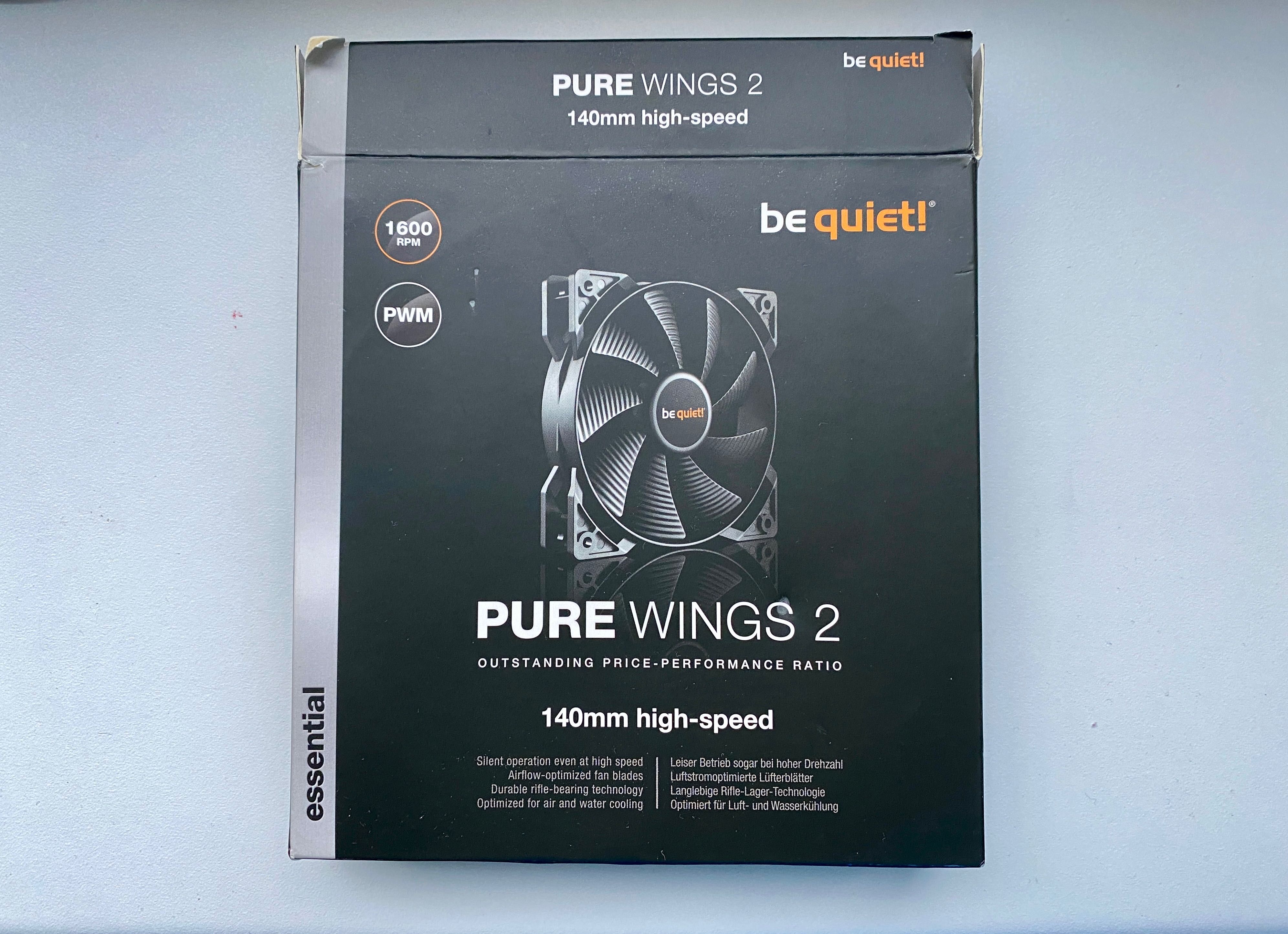 Be quiet! Pure Wings 2 PWM high-speed 4-pin 140mm