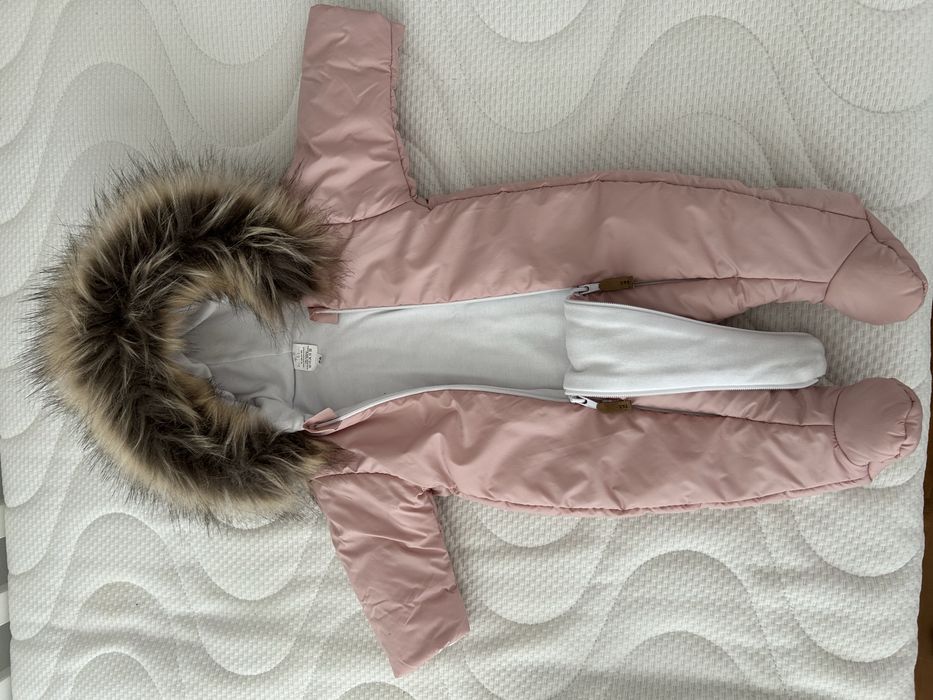 Kombinezon dziewczęcy zimowy r68