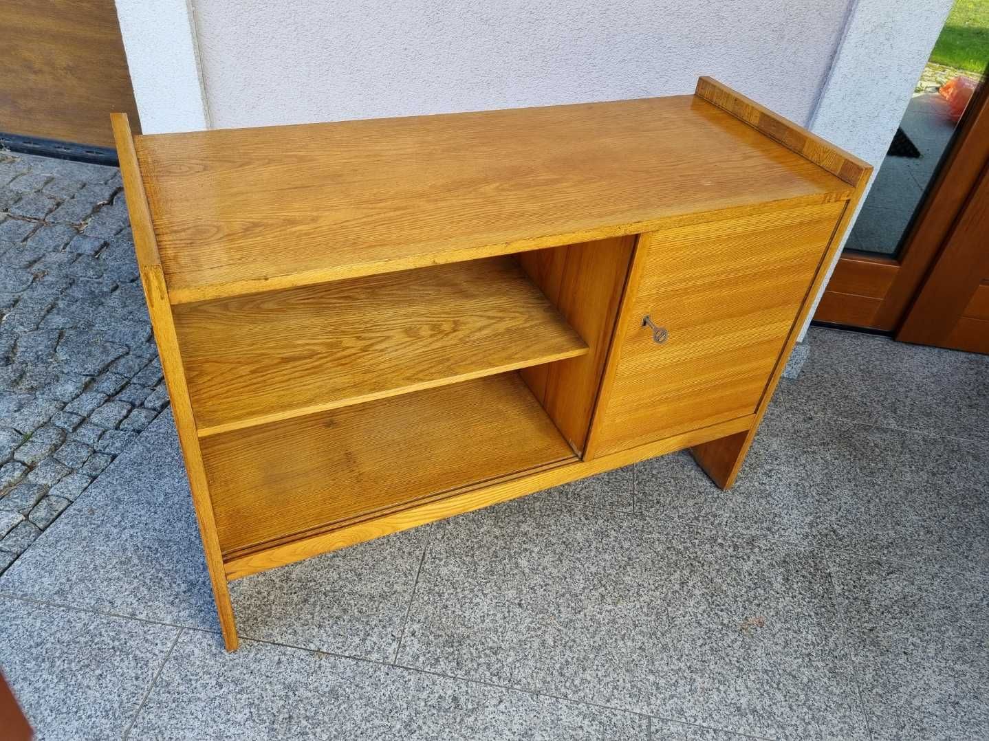 Komoda RTV Barek Szafka Design PRL Lata 60 Różański