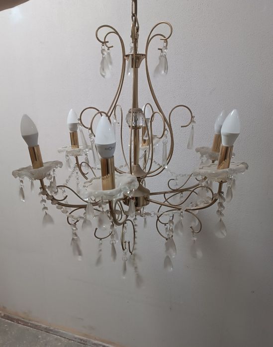 Люстра хрустальная