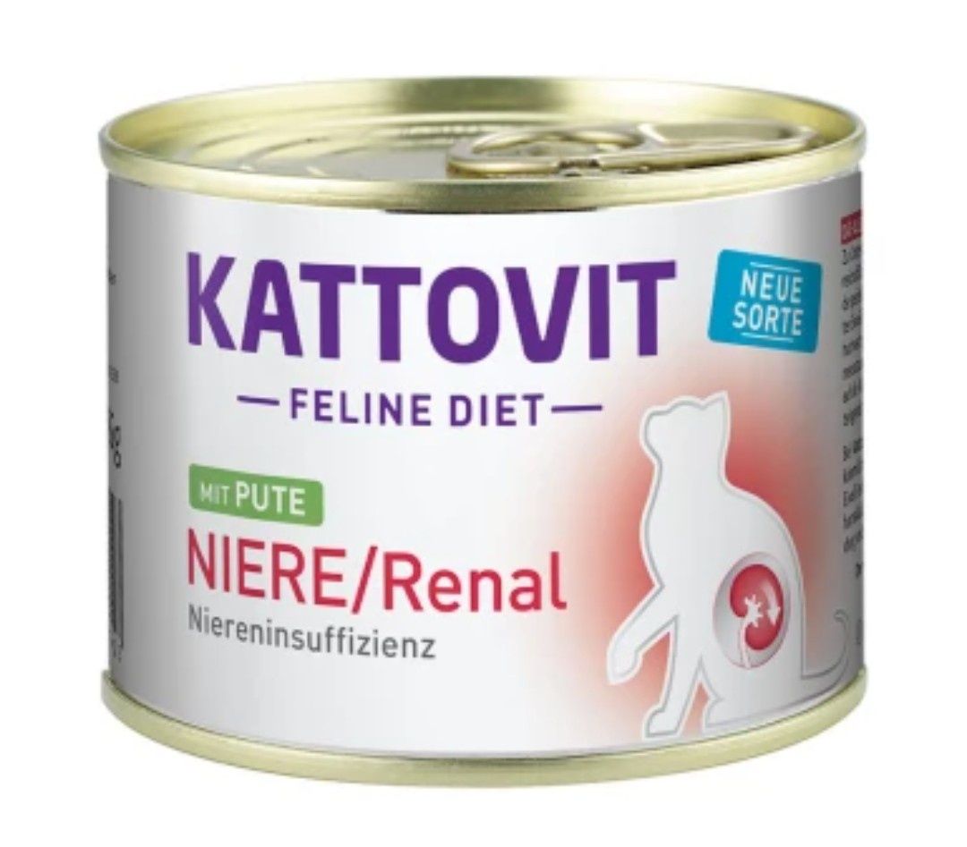 Kattovit niere/renal 185 g indyk puszka 1szt