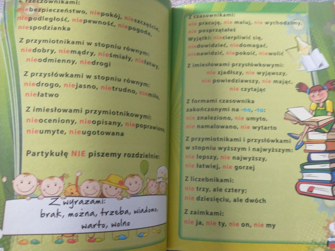 Słowniczek ortograficzny dla dzieci