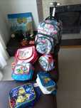 Mochila, trólei, mochilas e lancheiras
