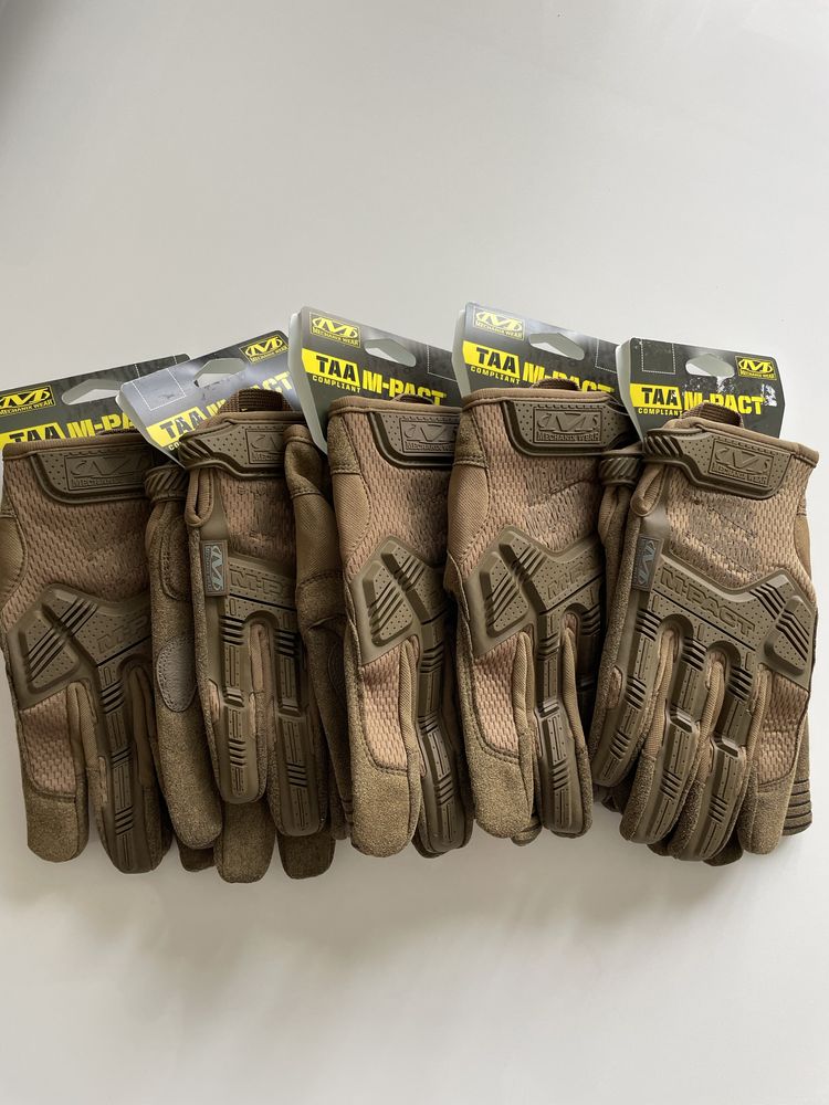 Тактичні рукавички Mechanix Wear M-Pact Full Coyote