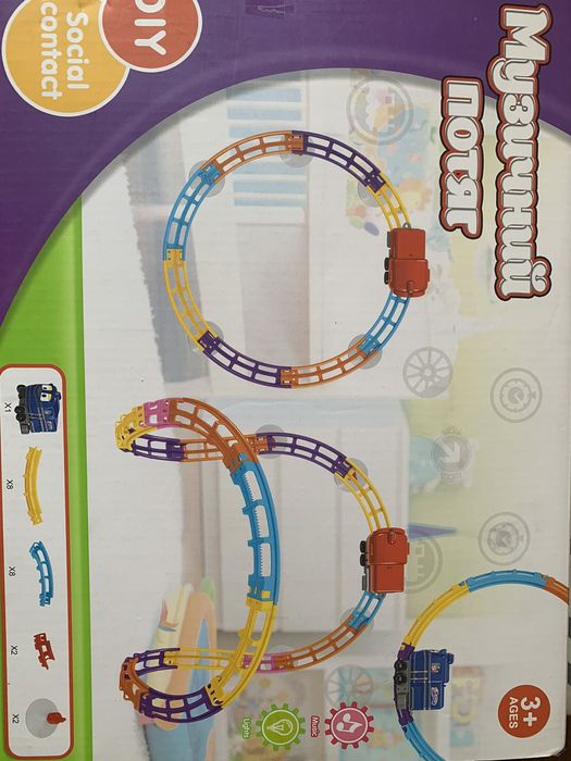 Іграшка,дитячий музичний поїзд